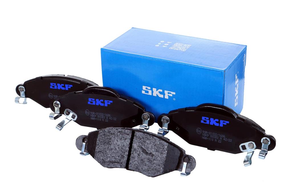 Jeu de 4 plaquettes de frein SKF ref. VKBP 80383 A